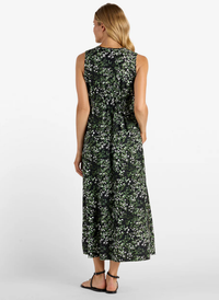 Bebe Dress - Painted Dot Black