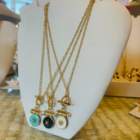 Dunn Small Coin Pendant Necklace