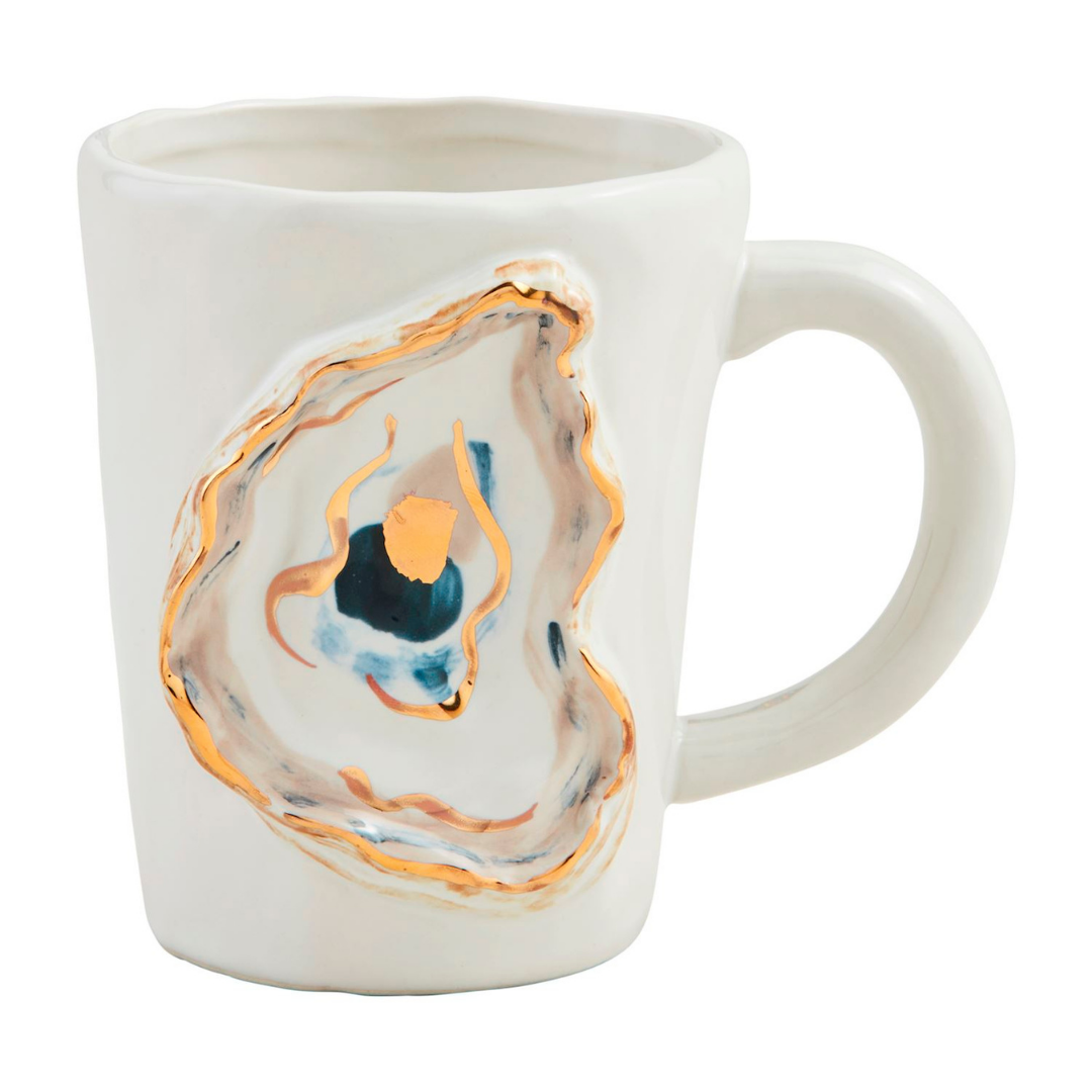 Raised Oyster Mug