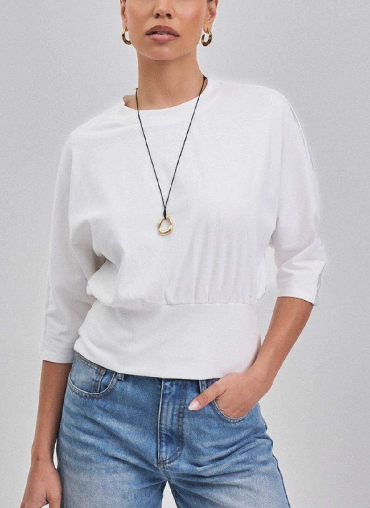Renee 3/4 Sleeve Knit Top