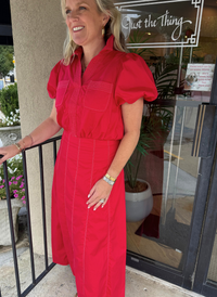 Kimmie Solid Skirt Set