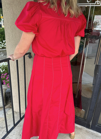 Kimmie Solid Skirt Set