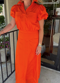 Kimmie Solid Skirt Set