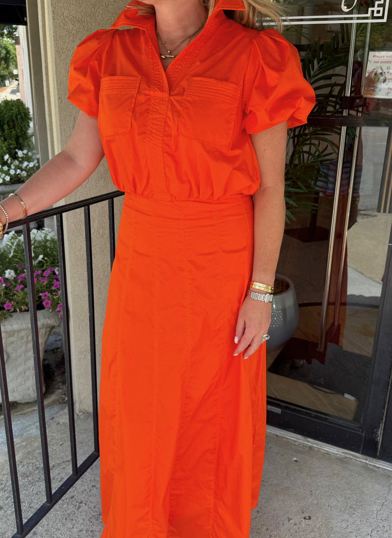 Kimmie Solid Skirt Set