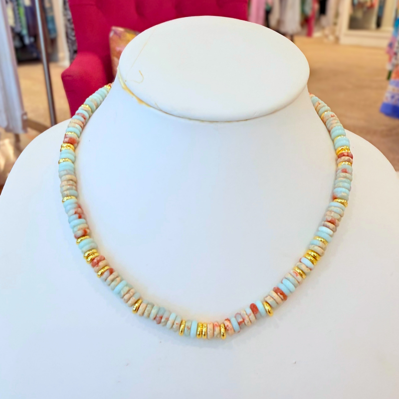 Odette Disc Necklace