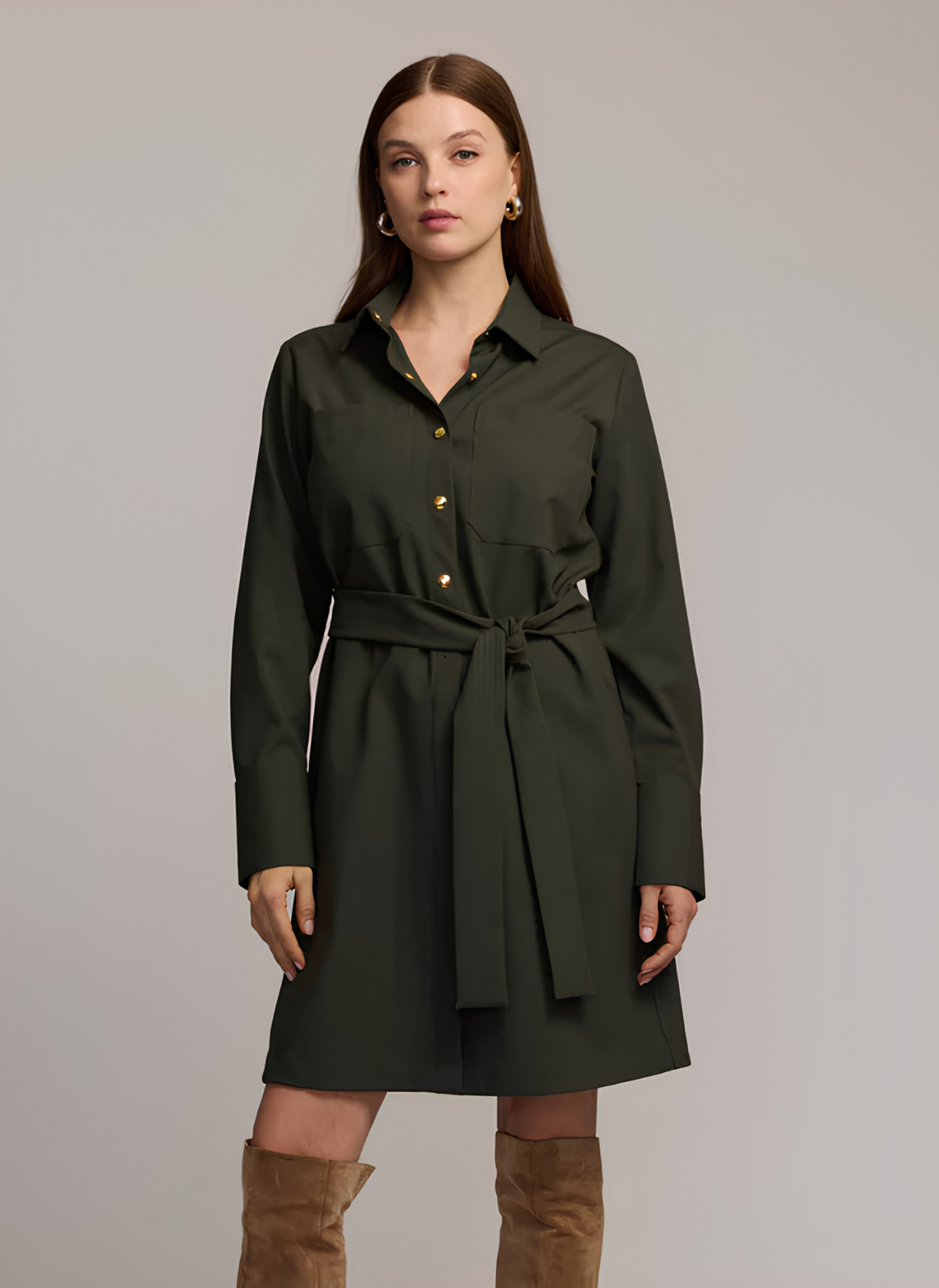 Astrid Traveler's Twill Dress