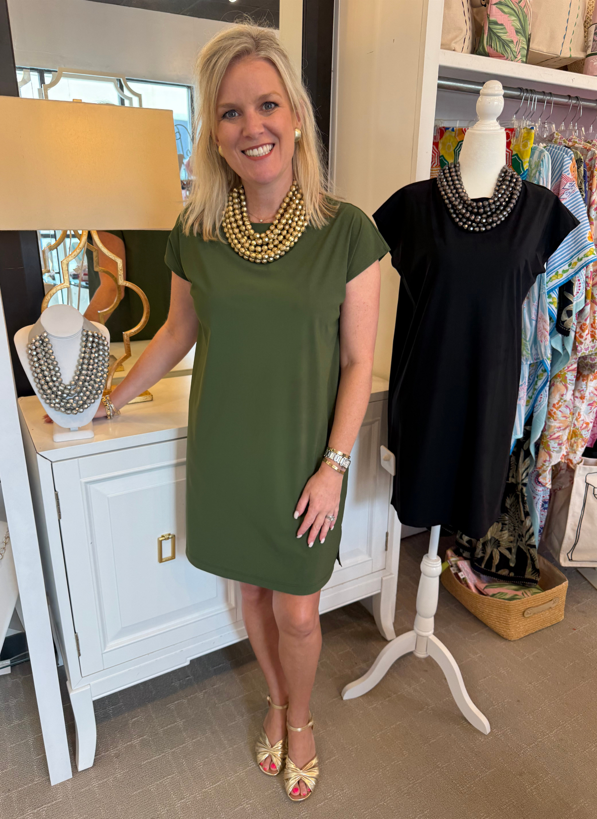 Denise Dress - Loden