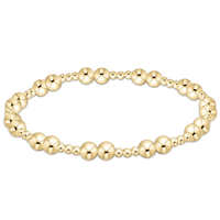 Together Gold Bead Bracelet