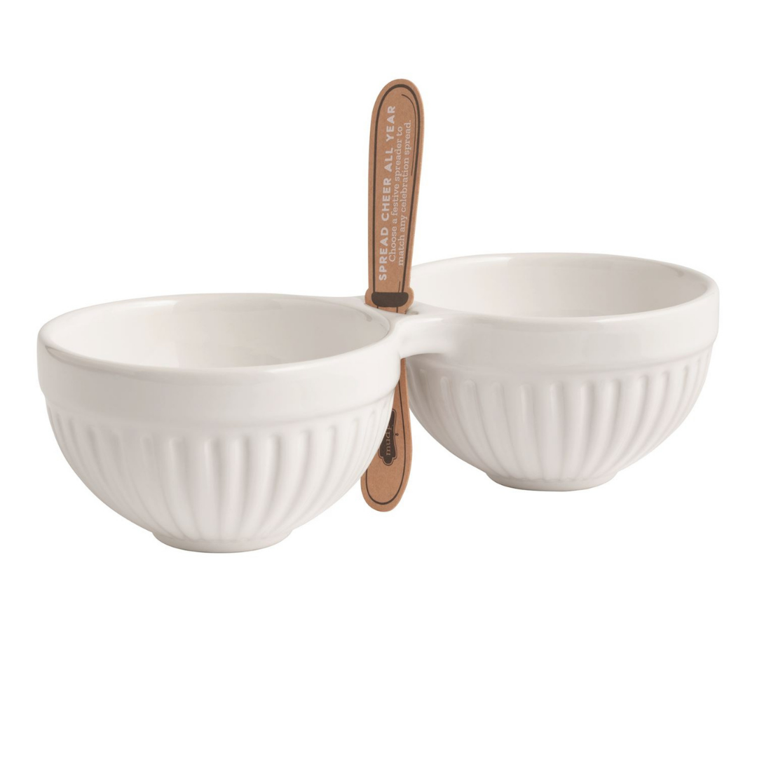 Double Dip Bowl w/ Spreader Slot