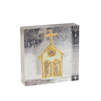 Mini Metallic Acrylic Plaque