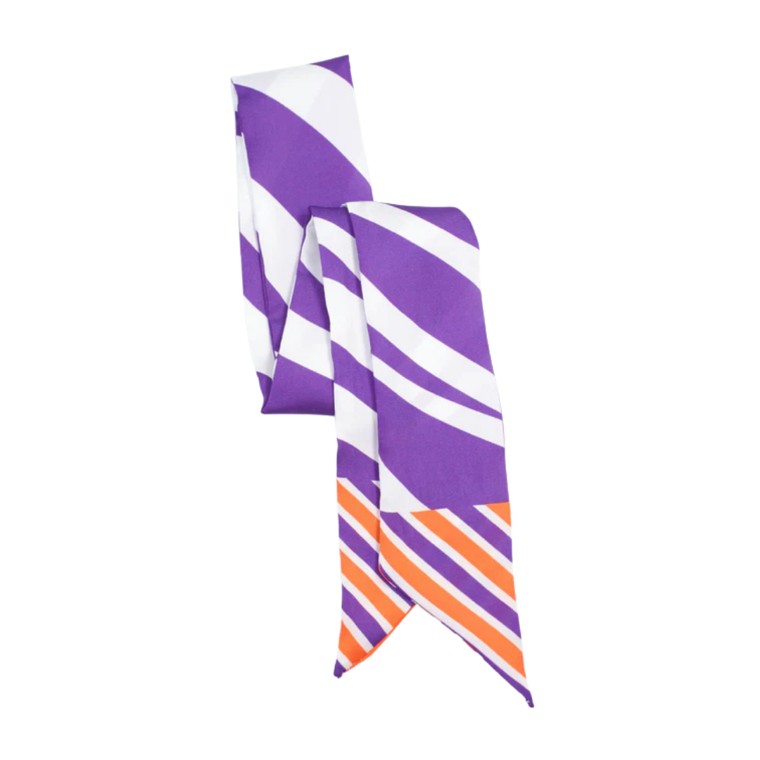 Harper Stripe Twilly Scarf