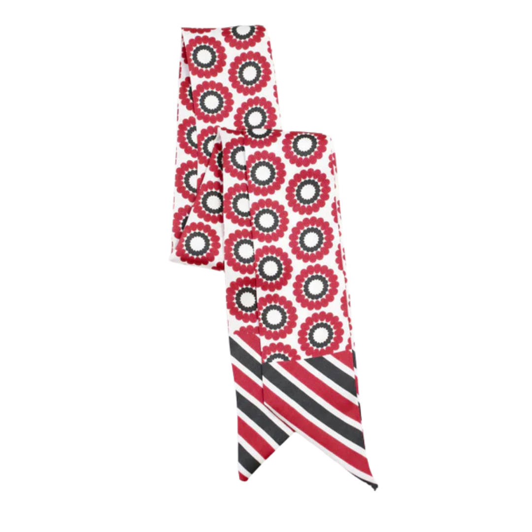 Lucy Floral Twilly Scarf