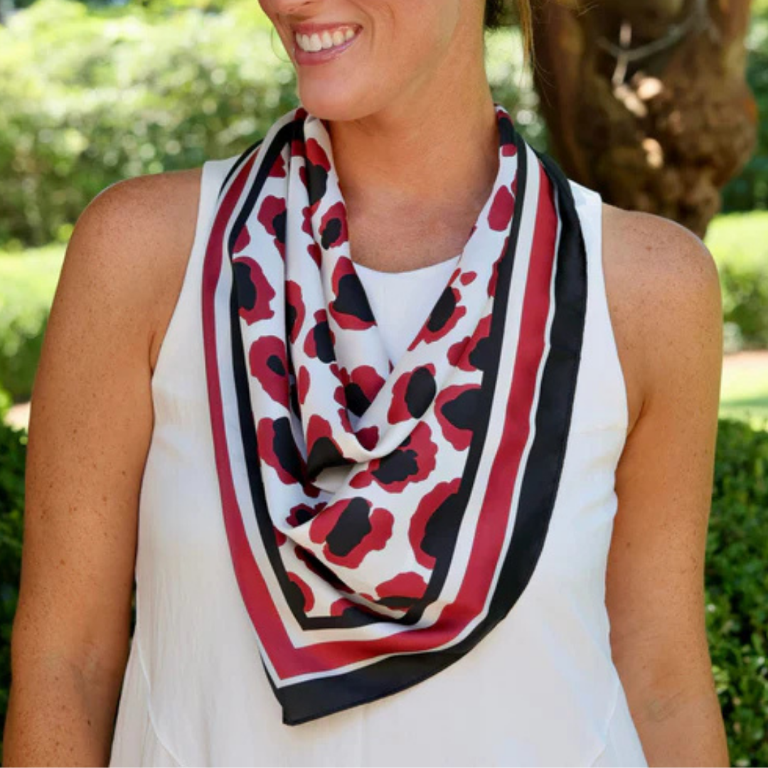 Meredith Medium Spotted Scarf