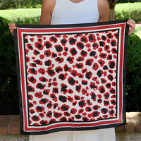 Meredith Medium Spotted Scarf