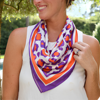 Meredith Medium Spotted Scarf