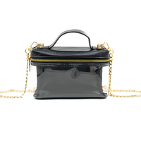 Vanity Style Clear Handbag