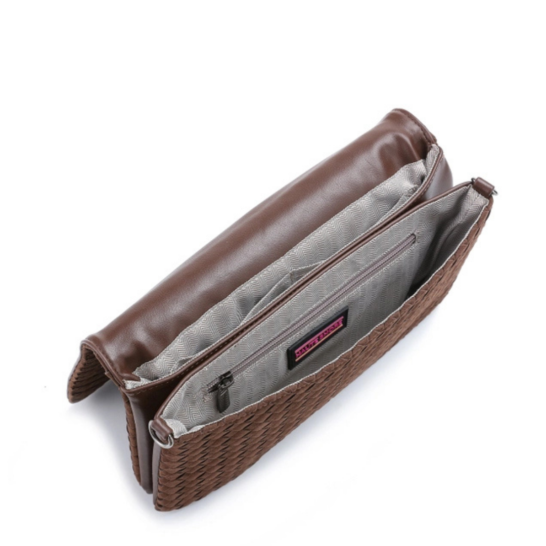 Lexi Woven Crossbody Handbag