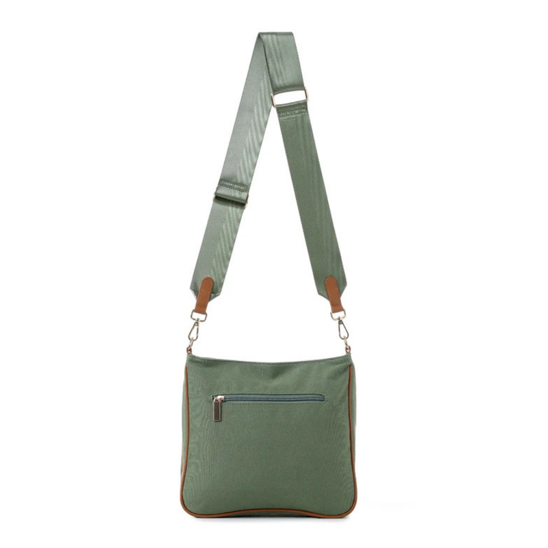 Kelly Canvas Saddle Bag