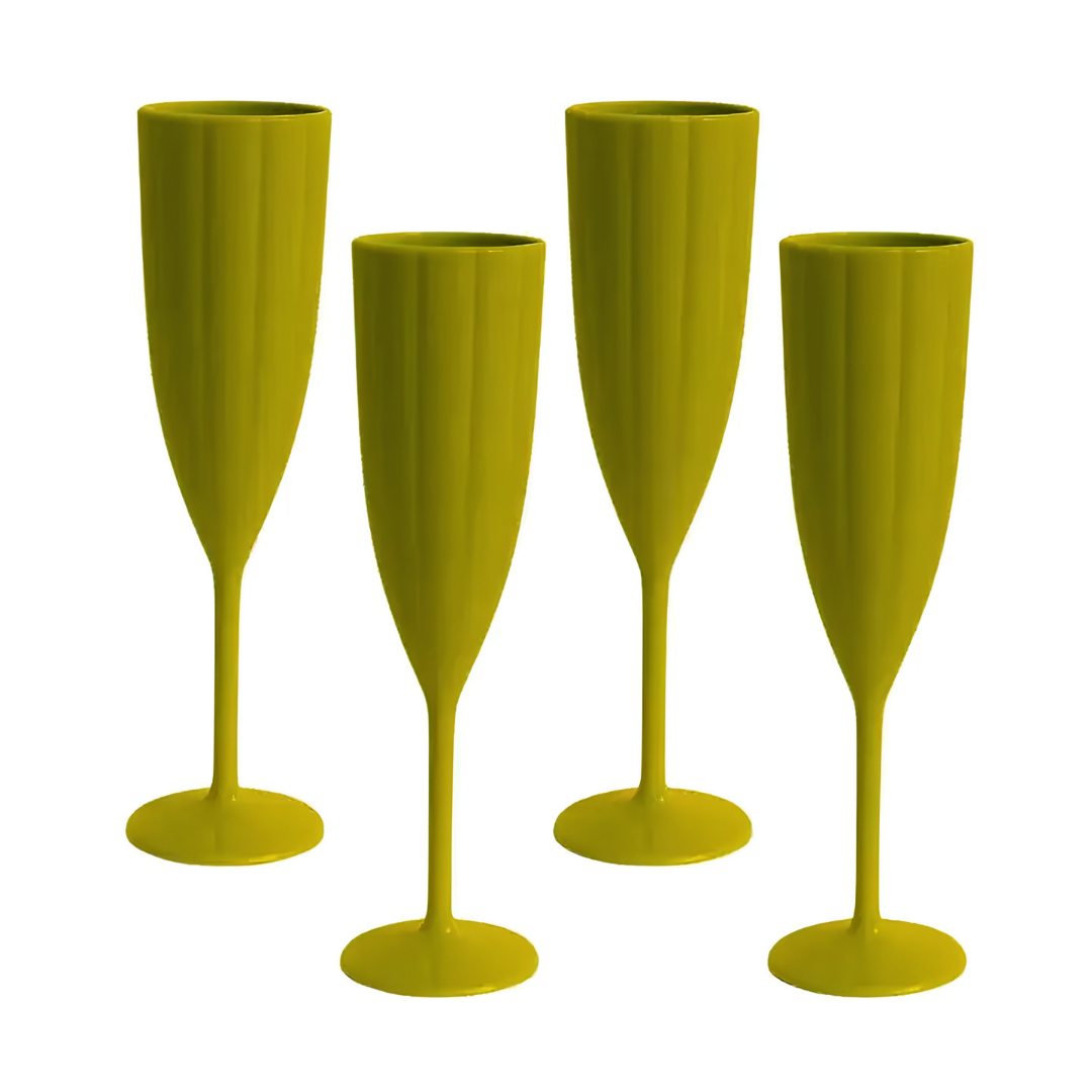 LP Acrylic Champagne Flutes