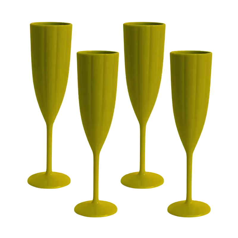 LP Acrylic Champagne Flutes