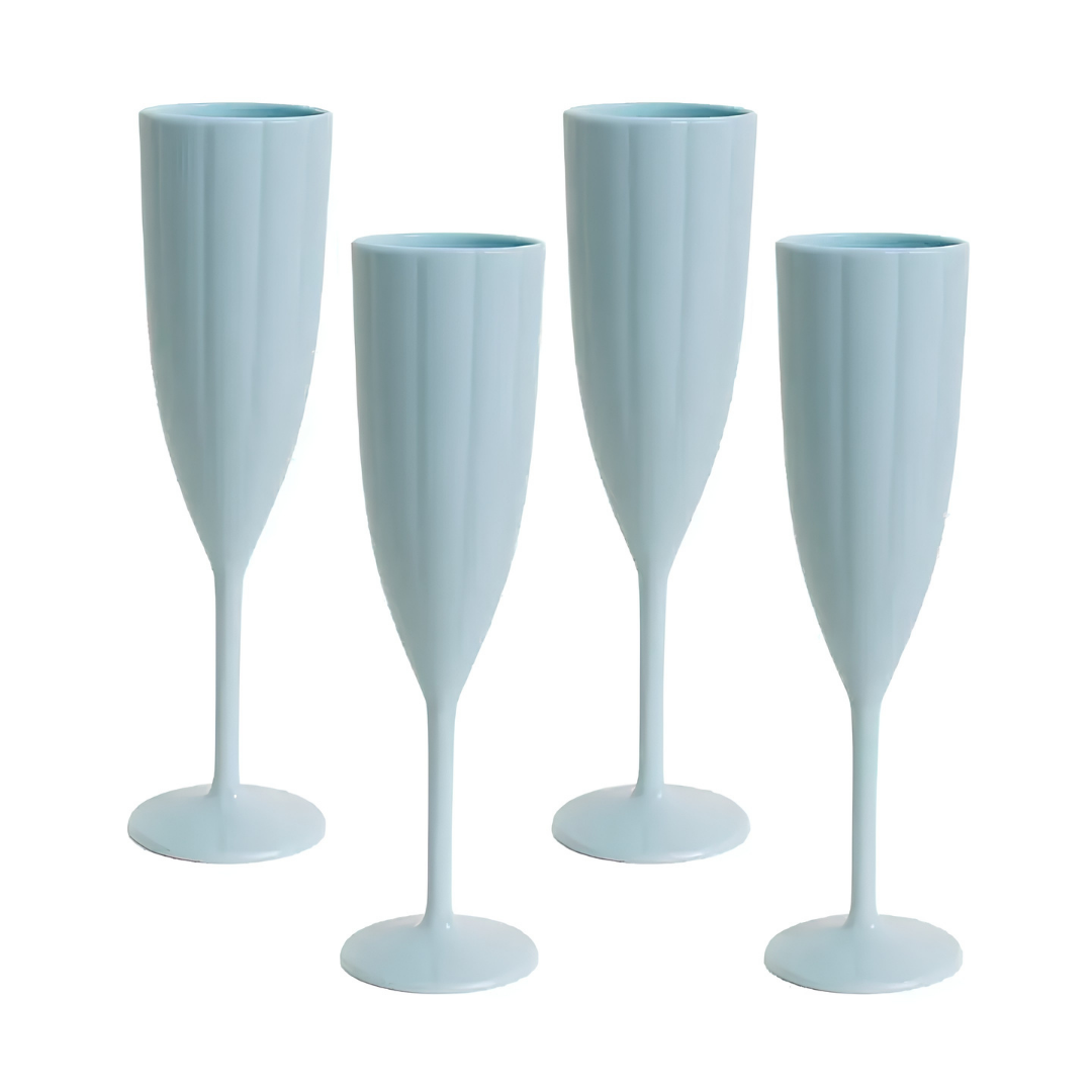 LP Acrylic Champagne Flutes