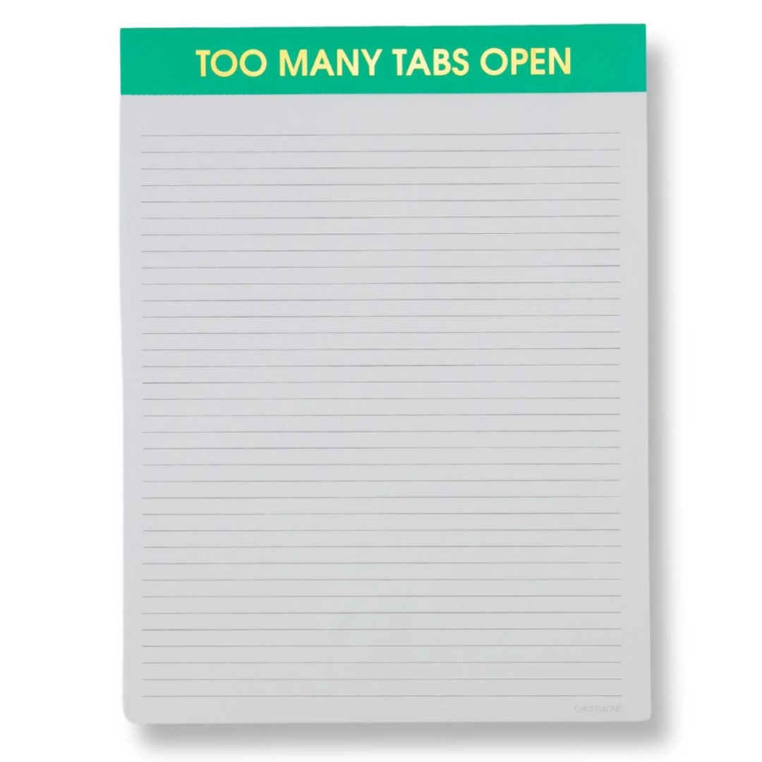 Funny Sayings Large Memo Pad