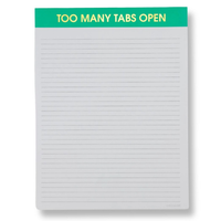 Funny Sayings Large Memo Pad