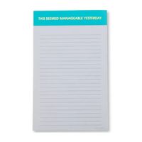 Funny Sayings Lined Notepad