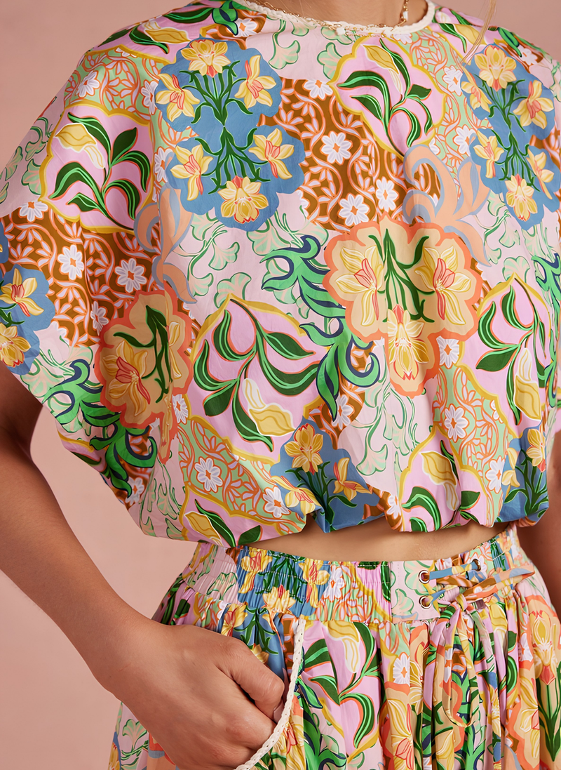 Anniston Floral Skirt Set