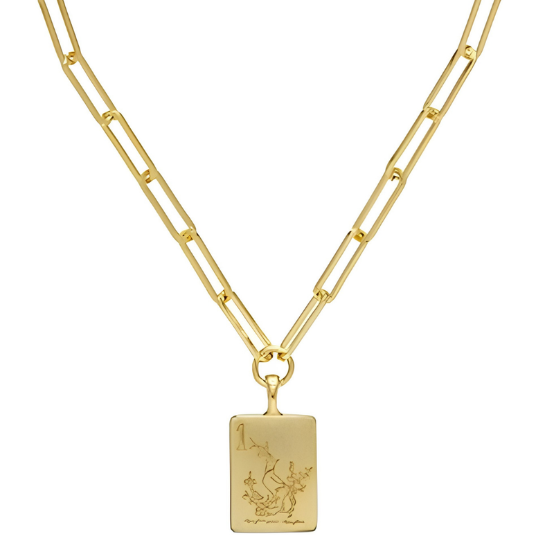 Bird Bam Large Paperclip Chain Necklace