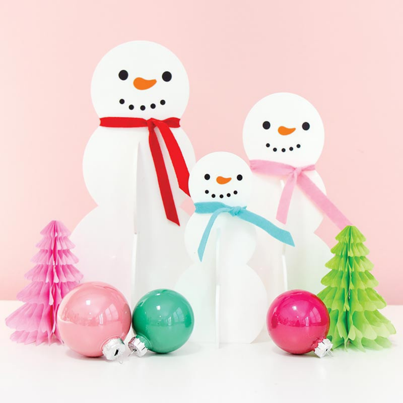 Snowmen Acrylic Stands