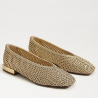 Kasey Knit Ballet Flat - Amber Gold