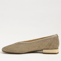 Kasey Knit Ballet Flat - Amber Gold