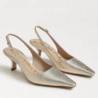 Bianka Slingback Pump - Gold Leaf