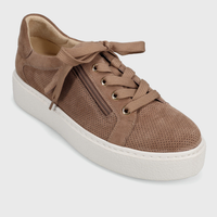 Yohana Suede Sneaker - Mink Taupe