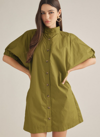 Easy Breezy Button Front Dress