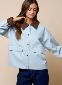 Corduroy Detail Barn Jacket