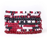 10 Piece Mixed Gameday Bracelet Set