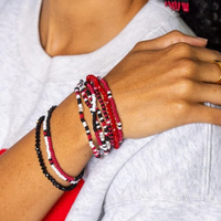 10 Piece Mixed Gameday Bracelet Set