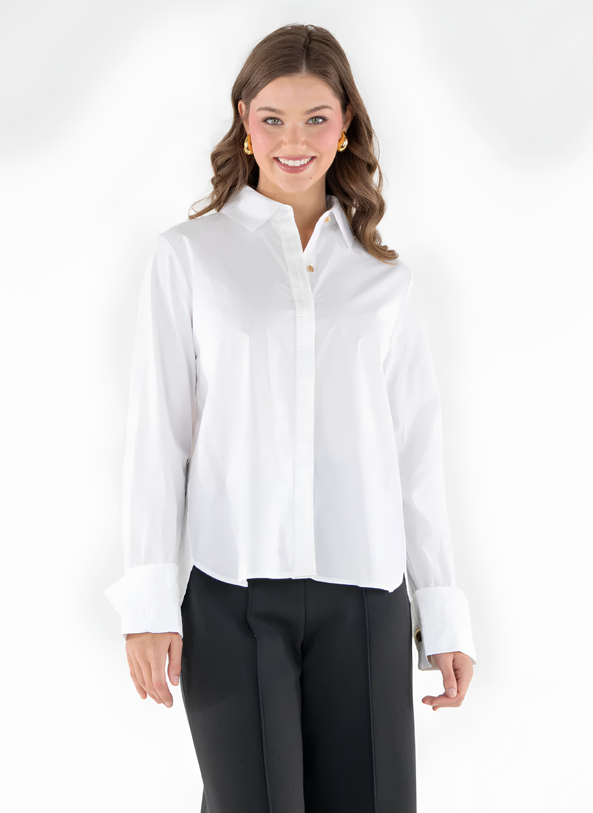 Classic Oxford Top - White