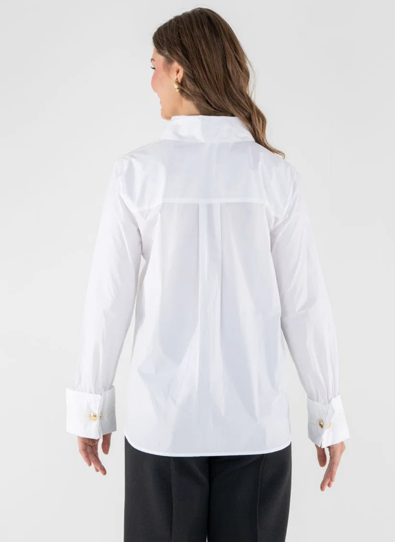 Classic Oxford Top - White