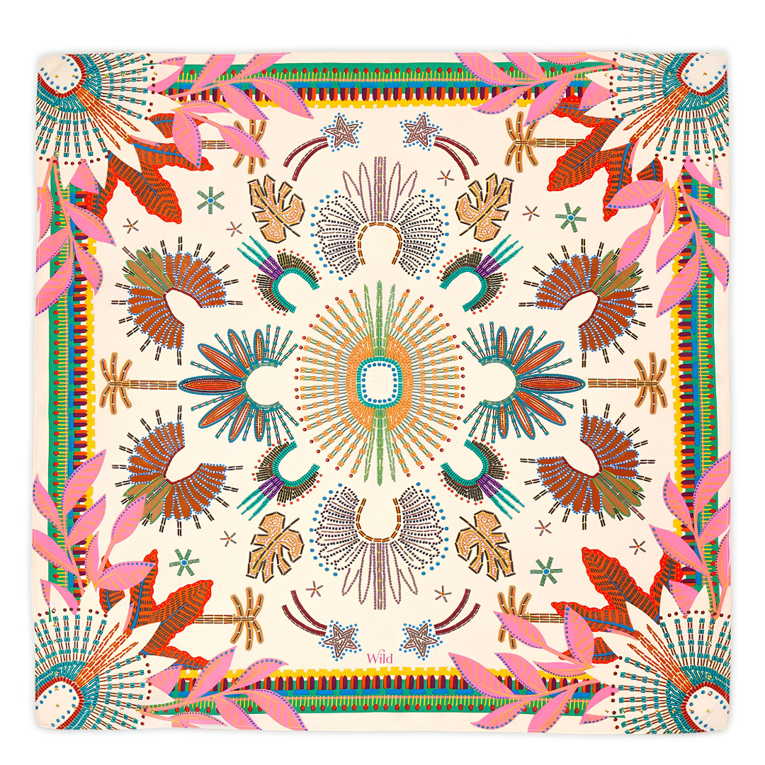 Wakiza Beige Scarf