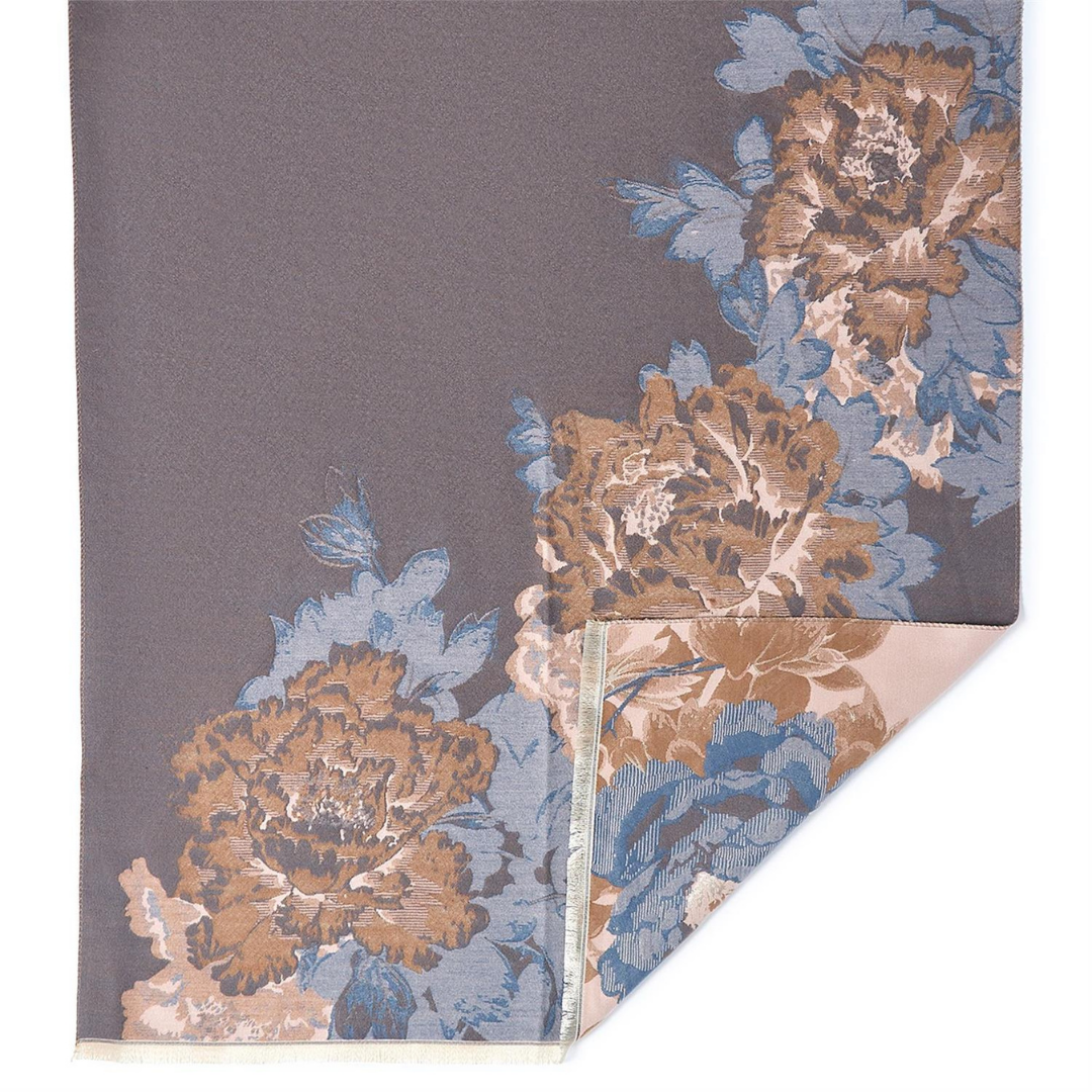 Studio Floral Motif Shawl