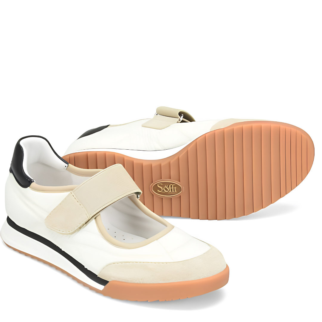 Kelly Mary Jane Sneaker - Biscuit