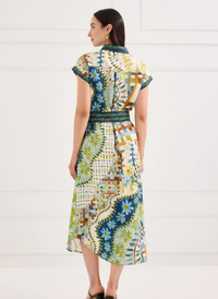Willa Dress - Mosaic Meadow