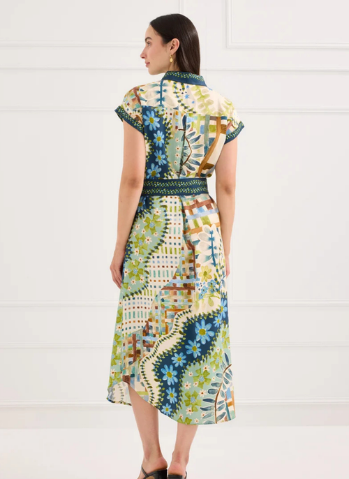 Willa Dress - Mosaic Meadow