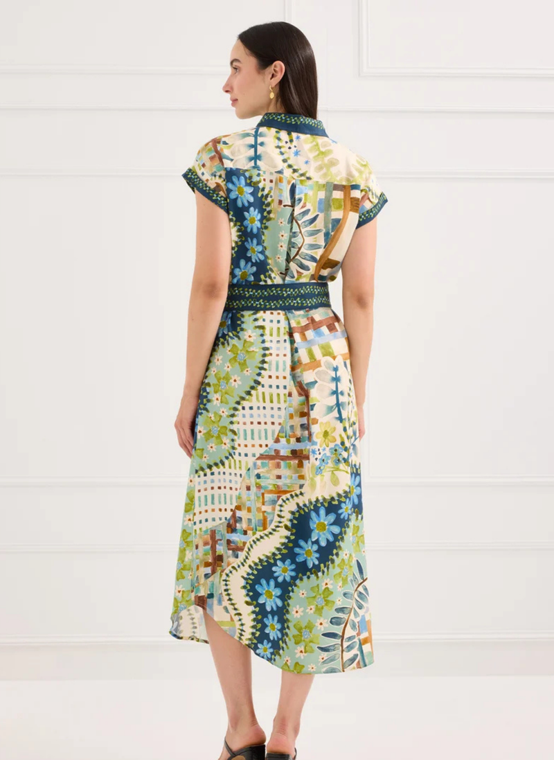 Willa Dress - Mosaic Meadow