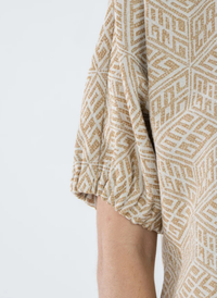 Poppy Top - Mosaic Monogram
