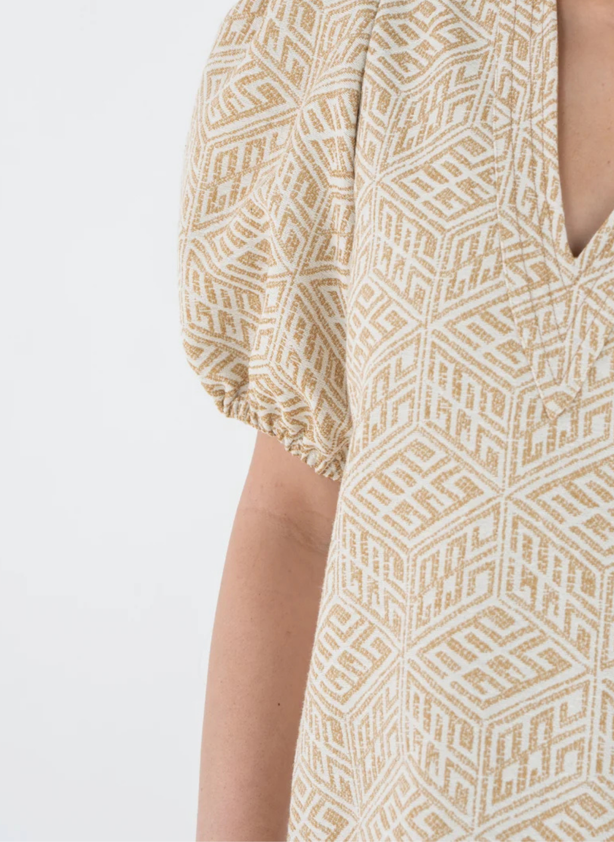 Hampton Mini Dress - Mosaic Monogram