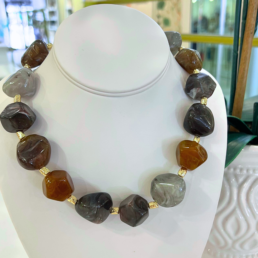 Geode Chunky Necklace